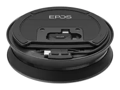 EPOS EXPAND 40T - Smart h&#248;yttalertelefon Bluetooth - tr&#229;dl&#248;s, kablet - NFC - USB-C - svart, gr&#229; - Certified for Microsoft Teams