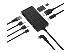 Unisynk - dokkingstasjon - USB-C - HDMI - 1GbE