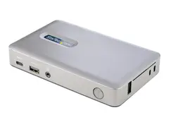 STARTECH.COM USB C Dock USB-C to DisplayPort 4K30Hz or VGA 65W PD3.0 4-P