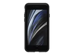 OtterBox React Series - Baksidedeksel for mobiltelefon svart krystall - for Apple iPhone 7, 8, SE (2nd generation), SE (3rd generation)