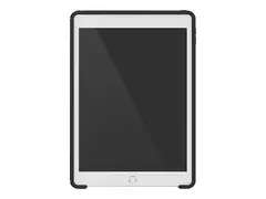 OtterBox uniVERSE - Baksidedeksel for nettbrett syntetisk gummi, hard polykarbonat - svart/klar - for Apple 10.2-inch iPad (7. generasjon, 8. generasjon, 9. generasjon)