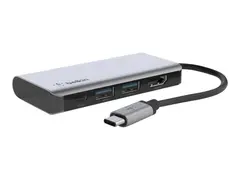 Belkin CONNECT 4-in-1 multiport hubadapter USB-C - HDMI
