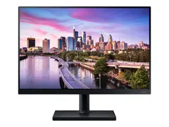 Samsung F24T450GYU - T45F Series LED-skjerm - 24&quot; - 1920 x 1200 WUXGA @ 75 Hz - IPS - 250 cd/m&#178; - 1000:1 - 5 ms - HDMI, DVI, DisplayPort - h&#248;yttalere - svart