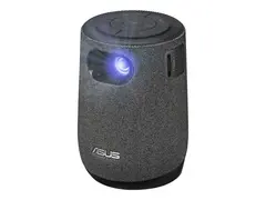 ASUS ZenBeam Latte L1 - DLP-projektor LED - 300 lumen - 1280 x 720 - 16:9 - 720p - kortkast fast linse - Wi-Fi / Bluetooth - gr&#229;, svart