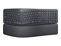 Logitech ERGO K860 Split Keyboard for Business Tastatur - tr&#229;dl&#248;s - Bluetooth LE - QWERTY - Pan Nordic - grafitt