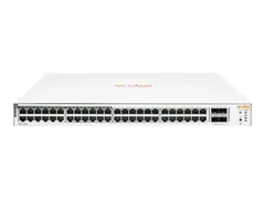 HPE Aruba Instant On 1830 48G 24p Class4 PoE 4SFP 370W Switch Switch - smart - 24 x 10/100/1000 + 24 x 10/100/1000 (PoE+) + 4 x Gigabit SFP - stasjonær, rackmonterbar - PoE+ (370 W)