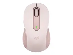 Logitech Signature M650 - Mus - optisk 5 knapper - tr&#229;dl&#248;s - 2.4 GHz, Bluetooth - Logitech Logi Bolt USB-mottaker - rosa