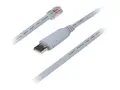 Teltonika Console cable - Seriell RS-232 kabel USB (hann) til RJ-45 (hann) - 1.8 m - USB 2.0 - for Teltonika RUTXR1
