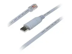 Teltonika Console cable - Seriell RS-232 kabel USB (hann) til RJ-45 (hann) - 1.8 m - USB 2.0 - for Teltonika RUTXR1