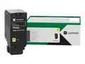 Lexmark - Gul - original - tonerpatron LRP for Lexmark CS730de, CS735de, CX730de, CX735adse