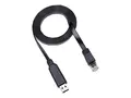 HPE Aruba - Nettverkskabel - USB (hann) rett til RJ-45 (hann) rett USB 2.0 - svart - for HPE Aruba 6000 48G Class4 PoE 4SFP 370W Switch