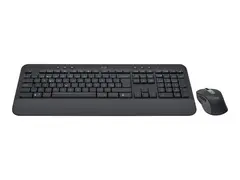 Logitech Signature MK650 Combo for Business Tastatur- og mussett - tr&#229;dl&#248;s - Bluetooth LE - QWERTY - Nordisk (dansk/finsk/norsk/svensk) - grafitt