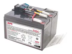 APC Replacement Battery Cartridge #48 UPS-batteri - 1 x batteri - blysyre - for P/N: SMT750, SMT750C, SMT750I, SMT750TW, SMT750US, SUA750ICH, SUA750ICH-45, SUA750-TW