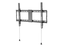 Vision VFM-W6X4V/2 - Monteringssett (veggmontering) ikke-tippende - for flatpanel - låsbar - kaldvalset stål - svart - skjermstørrelse: 37"-70"