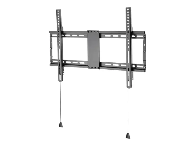 Vision VFM-W6X4V/2 - Monteringssett (veggmontering) ikke-tippende - for flatpanel - låsbar - kaldvalset stål - svart - skjermstørrelse: 37"-70" 
