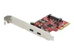 STARTECH.COM 2-Port PCIe USB 3.1 Card - 2x USB-C 3.1 Gen 2 Up to 10Gbps - PCIe