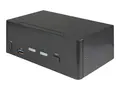 STARTECH.COM 2 Port Dual Monitor HDMI KVM Switch - 4K 60Hz Ultra HD HDR - Des
