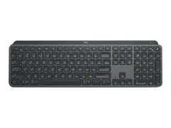 Logitech MX Keys for Business - Tastatur bakbelysning - Bluetooth, 2.4 GHz - QWERTY - Pan Nordic - grafitt