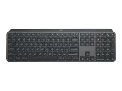 Logitech MX Keys for Business - Tastatur bakbelysning - tr&#229;dl&#248;s - Bluetooth, 2.4 GHz - QWERTY - Pan Nordic - grafitt