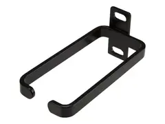 StarTech.com 1U Vertical 1.8 x 3.9in Server Rack Cable Management D-Ring Hook w/ Flexible Opening Network Rack-Mount Cord Organizer Ring (CMHOOK1UN) - kabelstyringsring - 1U