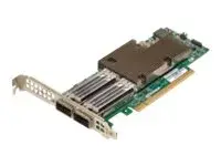 Broadcom NetXtreme E-Series P2100G - Nettverksadapter PCIe 4.0 x16 lav profil - 100 Gigabit QSFP56 x 2
