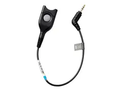 EPOS CCEL 191 - Hodetelefonkabel EasyDisconnect til 3-pols mikrojakk hann - standard bunnkabel