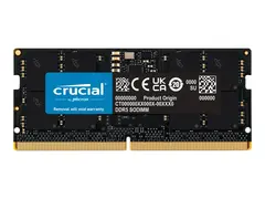 Crucial - DDR5 - modul - 16 GB SO DIMM 262-pin - 4800 MHz / PC5-38400 - CL40 - 1.1 V - ikke-bufret - ikke-ECC