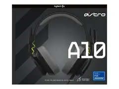 ASTRO Gaming A10 Gen 2 - Hodesett - full st&#248;rrelse kablet - 3,5 mm jakk - svart