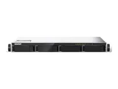 QNAP TS-435XeU - NAS-server - 4 br&#248;nner - kan monteres i rack SATA 6Gb/s - RAID 0, 1, 5, 6, 10, JBOD - RAM 4 GB - 2.5 Gigabit Ethernet / 10 Gigabit Ethernet - iSCSI st&#248;tte - 1U