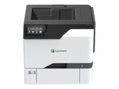 Lexmark CS730de - Skriver - farge - Dupleks laser - A4/Legal - 1200 x 1200 dpi - opp til 40 spm (mono) / inntil 40 spm (farge) - kapasitet: 650 ark - USB 2.0, Gigabit LAN, USB 2.0 vert