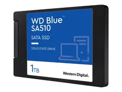 WD Blue SA510 WDS100T3B0A - SSD 1 TB - intern - 2.5" - SATA 6Gb/s - blå