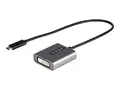 STARTECH.COM USB-C to DVI adapter - 1920x1200p - USB-C dongle - monitor ada