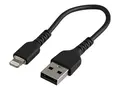 STARTECH.COM 15cm USB to Lightning - MFi-certified Lightning cable - Premium