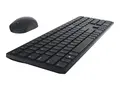 Dell Pro KM5221W - Tastatur- og mussett tr&#229;dl&#248;s - 2.4 GHz - QWERTY - Pan Nordic - svart - for Latitude 3320, 3520, 7320 Detachable; Vostro 15 3515; XPS 17 9710