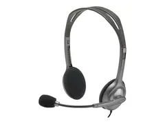 Logitech H111 - Hodesett - on-ear - kablet 3,5 mm jakk