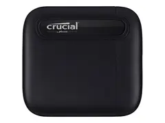 Crucial X6 - SSD - 500 GB - ekstern (bærbar) USB 3.2 Gen 2 (USB-C kontakt)