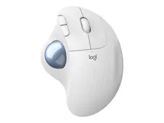 Logitech Ergo Series ERGO M575 for Business Styrekule - høyrehendt - optisk - 5 knapper - trådløs - Bluetooth - Logitech Logi Bolt USB-mottaker - elfenbenshvit