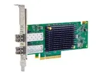 Emulex LPE36002-M64 - Vertbussadapter - PCIe 4.0 x8 lav profil 64Gb Fibre Channel Gen 7 (Short Wave) x 2