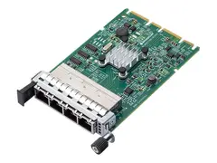 Broadcom NetXtreme E-Series N41GBT - Nettverksadapter PCIe 2.0 x4 - Gigabit Ethernet x 4