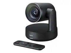 Logitech Rally - Konferansekamera PTZ - farge - 3840 x 2160 - motorisert - USB 3.0