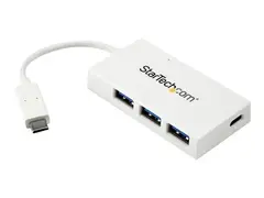 STARTECH.COM 4-Port USB-C Hub - USB-C to 1x USB-C and 3x USB-A - USB 3.0 Hub