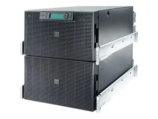 APC Smart-UPS RT - UPS (kan monteres i rack) AC 220/230/240 V - 16 kW - 20000 VA - 3-fasers / 1-fases - Ethernet 10/100, RS-232 - utgangskontakter: 10 - 12U - svart - for P/N: AR2487G, AR3105W, AR3140G, AR3155W, AR3305W, AR3340G, AR3355SP, AR3355W, NBWL0356A