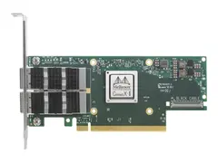 NVIDIA ConnectX-6 VPI MCX653106A-ECAT - Single Pack nettverksadapter - PCIe 4.0 x16 - 100Gb Ethernet / 100Gb Infiniband QSFP56 x 2