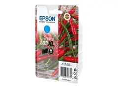 Epson 503XL - 6.4 ml - cyan - original blister - blekkpatron - for EPL 5200; RIP Station 5200; WorkForce WF-2960