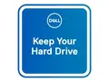 Dell 5 &#197;r Keep Your Hard Drive utvidet serviceavtale - 5 &#229;r