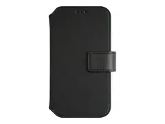 KEY Unstad - Lommebok for mobiltelefon MagSafe-samsvar - plastikk, kunstl&#230;r - svart - for Apple iPhone 13 mini