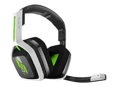 ASTRO Gaming A20 Wireless Gen 2 - Hodesett full størrelse - 2,4 GHz - trådløs - hvit, grønn - for Xbox Series S, Xbox Series X