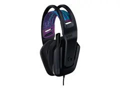 Logitech G G335 Wired Gaming Headset Hodesett - full størrelse - kablet - 3,5 mm jakk - svart - Discord Certified
