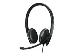 EPOS ADAPT 165 USB-C II - ADAPT 100 Series hodesett - on-ear - kablet - 3,5 mm jakk, USB-C - svart - Optimert for UC