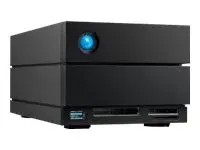 LaCie 2big Dock STLG36000400 - Harddiskarray 36 TB - 2 br&#248;nner (SATA-600) - HDD 18 TB x 2 - Thunderbolt 4, USB 3.2 Gen 2 (ekstern) - med 5-&#229;rs Rescue Data Recovery Service Plan